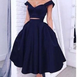 Navy blue dress never worn